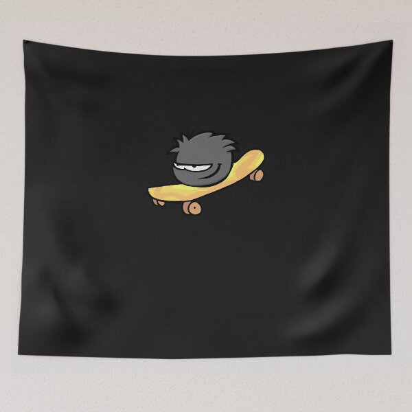 Item preview, Club penguin black puffle Sticker designed and sold by MoritzHemme.