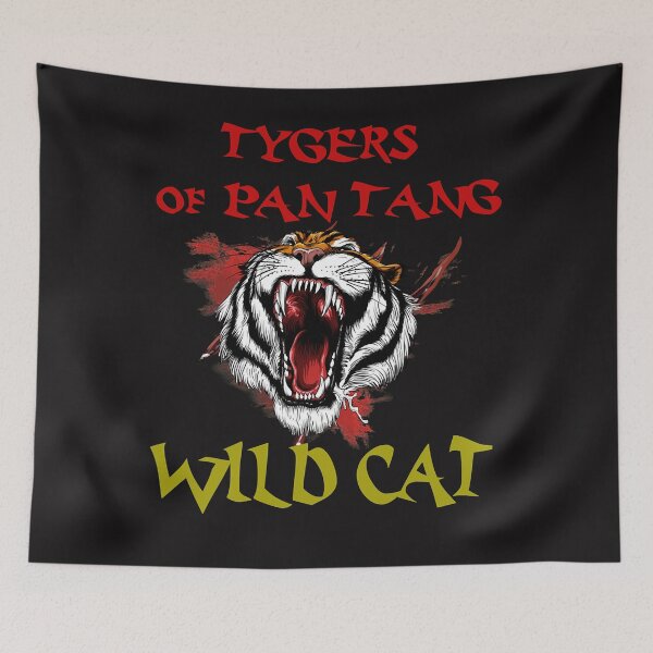 Item preview, Chat sauvage Tygers de Pan Tang T-shirt classique designed and sold by PhilipVanWilten.