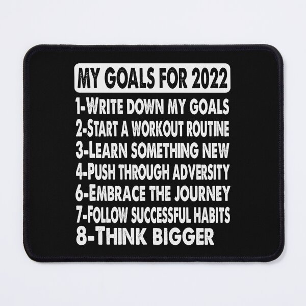 Item preview, My Perfect Goals For 2022 | Funny My 2022 Goals designed and sold by YAHIA-14.
