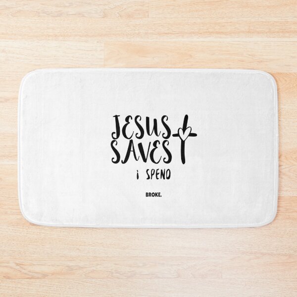 Item preview, JESUS SAVES I SPEND  designed and sold by RetroPlaceee.