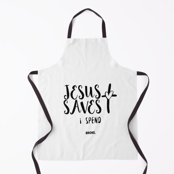 Item preview, JESUS SAVES I SPEND  designed and sold by RetroPlaceee.