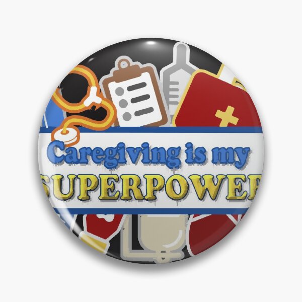 Item preview, Caregiving is my Superpower designed and sold by ndelsieF.