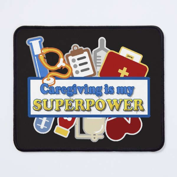 Item preview, Caregiving is my Superpower designed and sold by ndelsieF.