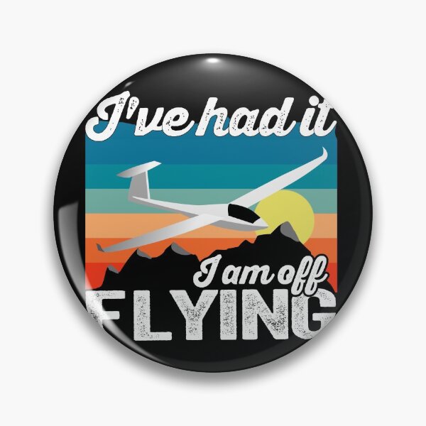 Item preview, I've had it, I'm off flying - Vintage Color Design designed and sold by FouDeeziner.