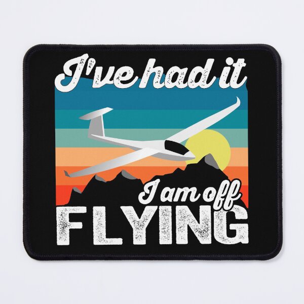 Item preview, I've had it, I'm off flying - Vintage Color Design designed and sold by FouDeeziner.