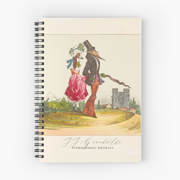 Item preview, JJ Grandville: Fashionable Animals designed and sold by ebrawne.