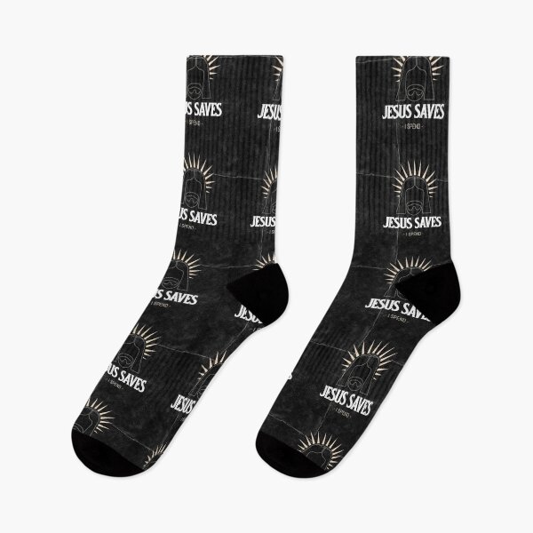 Item preview, JESUS SAVES I SPEND  designed and sold by RetroPlaceee.