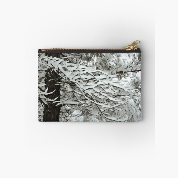 Item preview, Snow On Branches White Winter Landscape designed and sold by taiche.