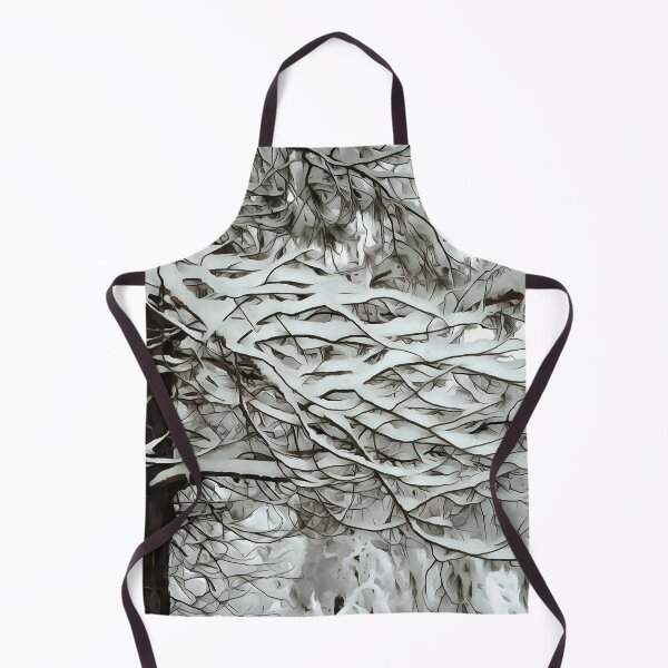 Item preview, Snow On Branches White Winter Landscape designed and sold by taiche.
