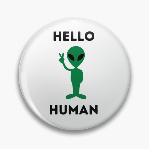 Item preview, HELLO HUMAN designed and sold by PotluckPrints.