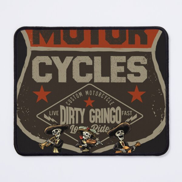 Item preview, Dirty Gringo Speed Shop Hot Rod Motorcycle Mariachi Band designed and sold by ndelsieF.