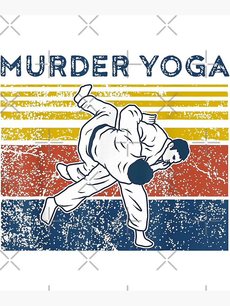 Discover Murder Yoga Premium Matte Vertical Poster