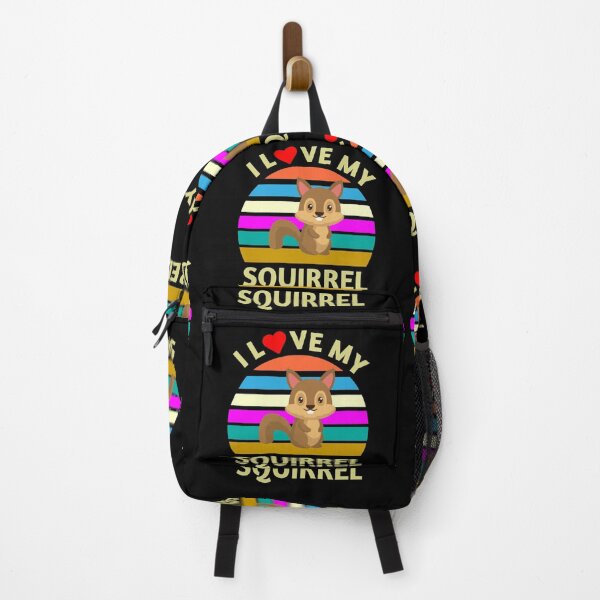 Item preview, I Love My Squirrel - Cute Squirrel Meme designed and sold by Delandor.