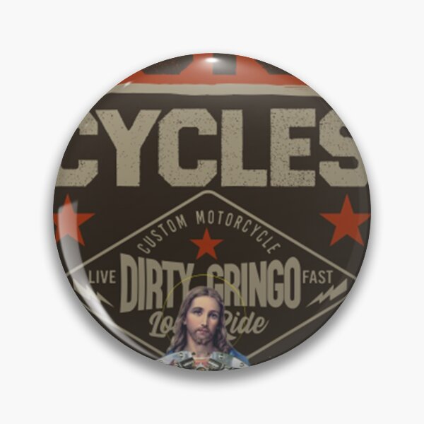 Item preview, Dirty Gringo Speed Shop Hot Rod Motorcycle Shovelhead Jesus designed and sold by ndelsieF.