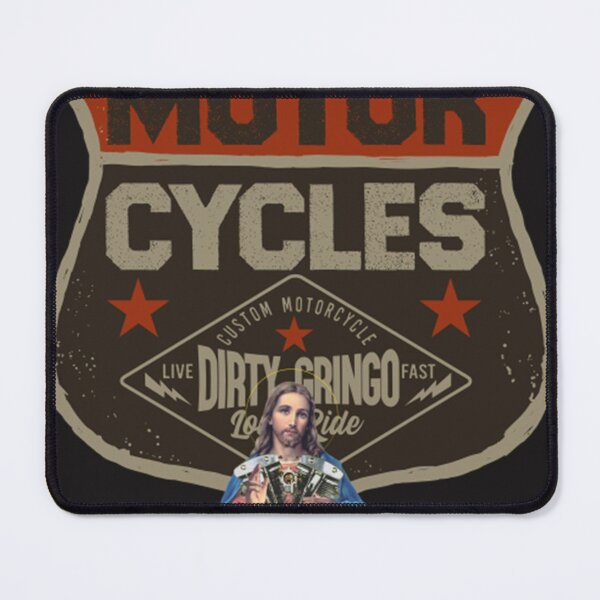 Item preview, Dirty Gringo Speed Shop Hot Rod Motorcycle Shovelhead Jesus designed and sold by ndelsieF.