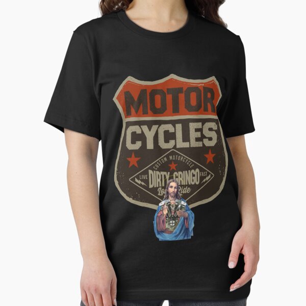 Item preview, Dirty Gringo Speed Shop Hot Rod Motorcycle Shovelhead Jesus designed and sold by ndelsieF.