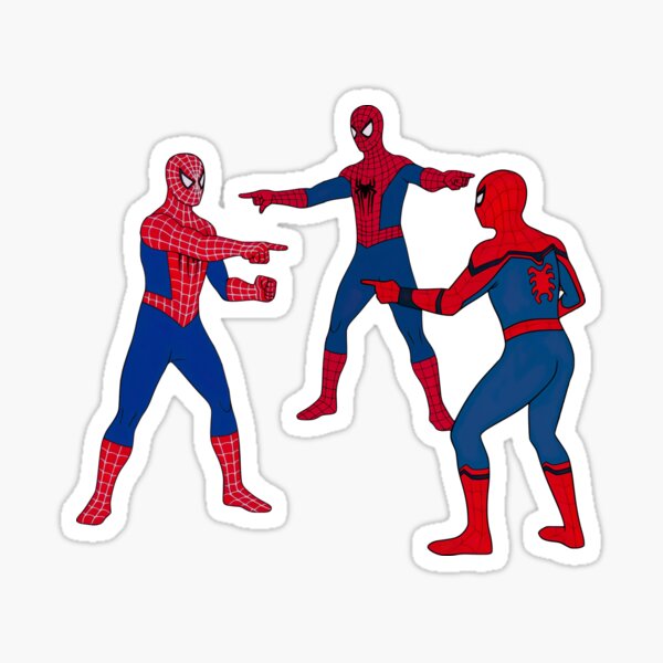 Spiderverse Meme HD Sticker