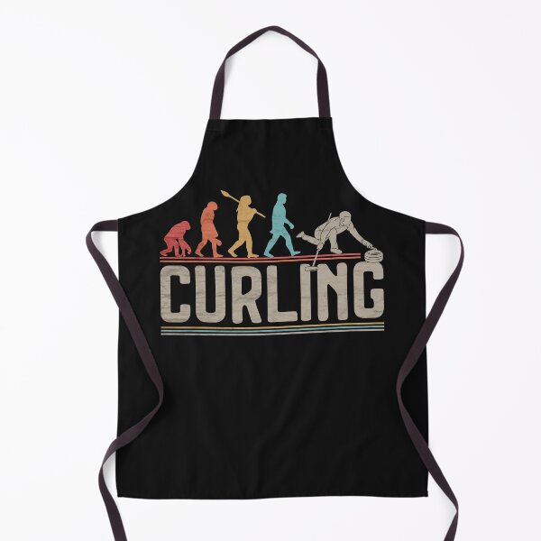 Item preview, Vintage Curling Evolution of Man Winter Games Premium designed and sold by grinta2021.