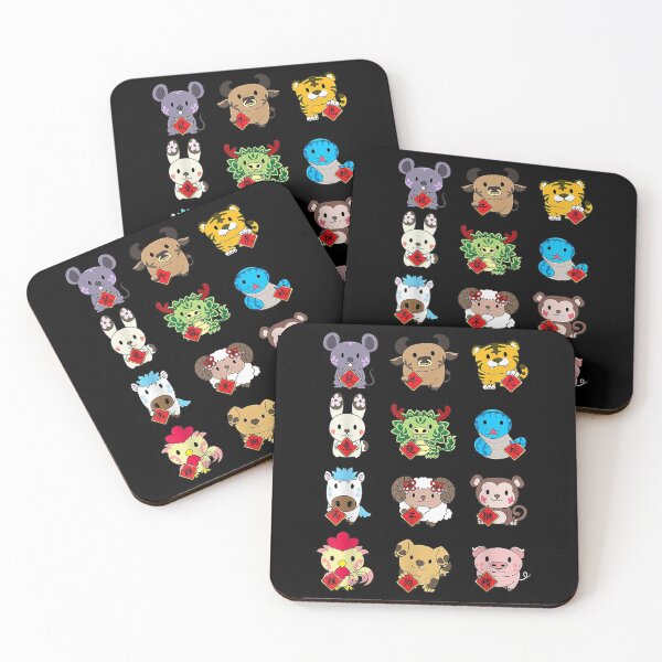 Item preview, Chinese Zodiac Animal Signs Lunar New Year designed and sold by anthonymark14.