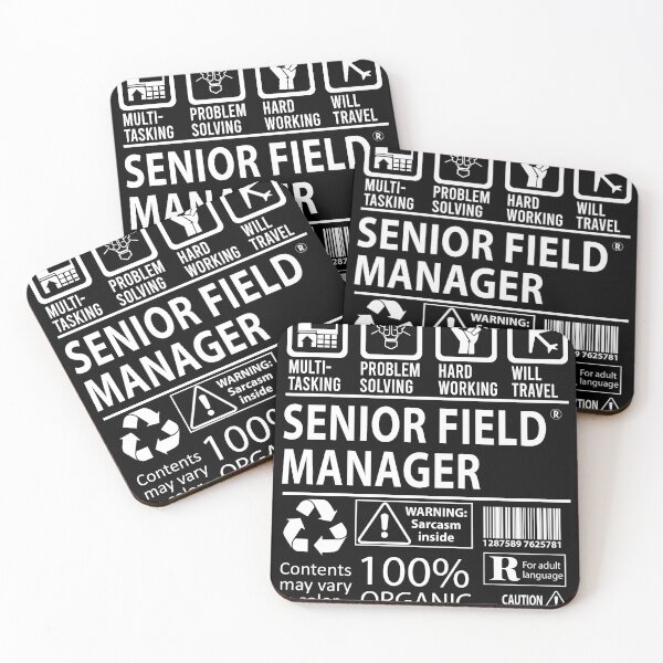 Item preview, Senior Field Manager T Shirt - MultiTasking Certified Job Gift Item Tee designed and sold by sabinacsnm.