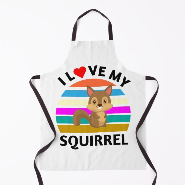 Item preview, I Love My Squirrel - Cute Squirrel Quotes designed and sold by Delandor.