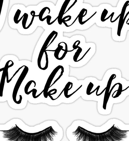 makeup stickers redbubble