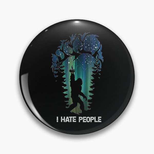 Item preview, Bigfoot Middle Fingers I Hate People designed and sold by anthonymark14.