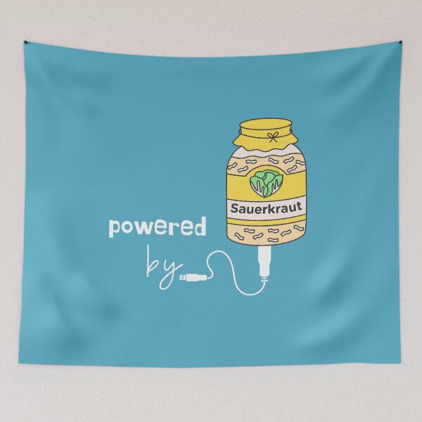Item preview, Powered by Sauerkraut designed and sold by leBoosh-Designs.