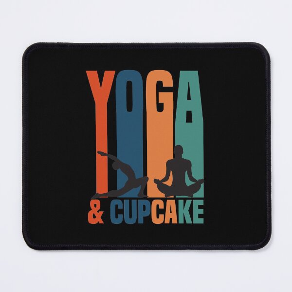 Item preview, Yoga and Cupcake Lover - Yoga Word Style designed and sold by medbdj.