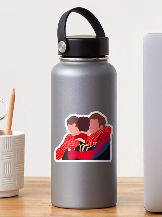 Thumbnail 1 of 3, Sticker, Spidey Hug designed and sold by SeeSeeDesigns.