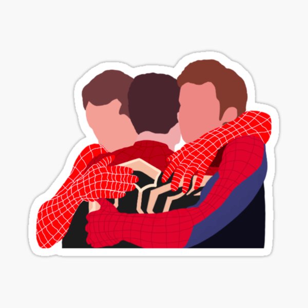 Spidey Hug Sticker
