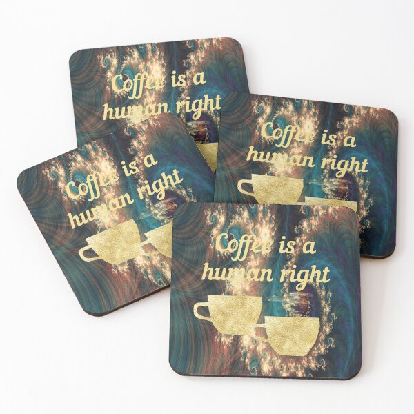 Item preview, Coffee is a human right abstract designed and sold by Areashor.