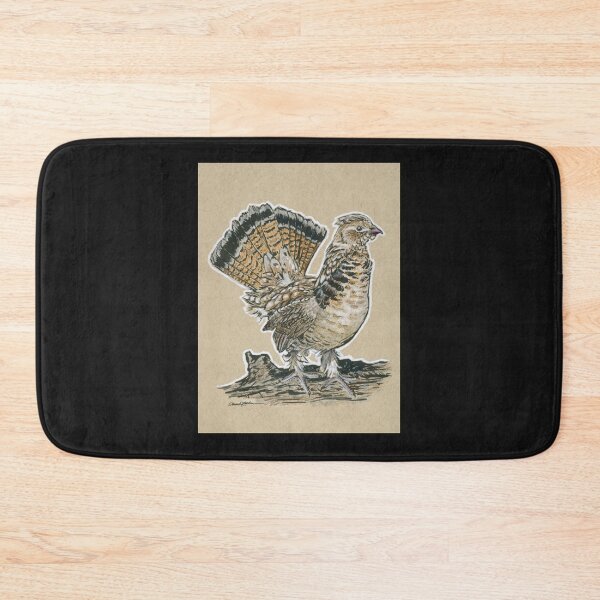 Item preview, State Bird Series  Pennsylvania - Ruffed Grouse Sticker designed and sold by DorianBogehold.