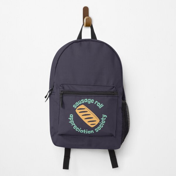 Item preview, Sausage Roll Appreciation Society British Food Orange Teal designed and sold by cashewdays.