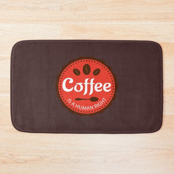 Item preview, coffee is a human right designed and sold by hayamahsud.