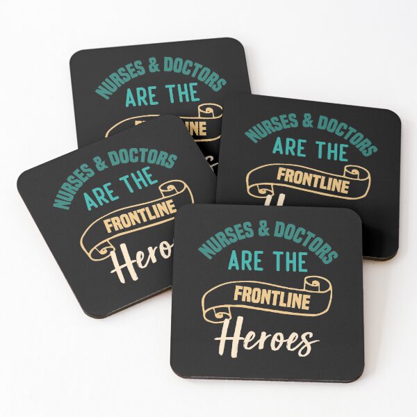 Item preview,  Nurses And Doctors Are The Frontline Heroes designed and sold by medbdj.