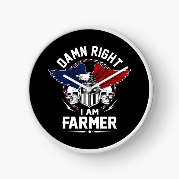 Item preview, Farmer Name T Shirt - Damn Right I Am Farmer Gift Item Tee designed and sold by nauglesamatha.