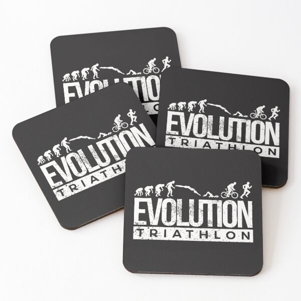 Item preview, Evolution Triathlon Funny Triathlete Caveman print designed and sold by ndelsieF.