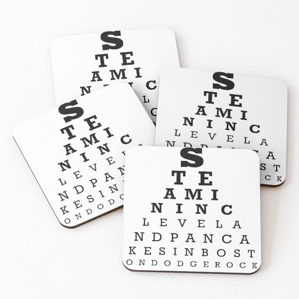 Item preview, Eye Chart Dodge Rock designed and sold by dodgerock.