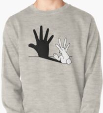 Rabbit Hand Shadow Pullover