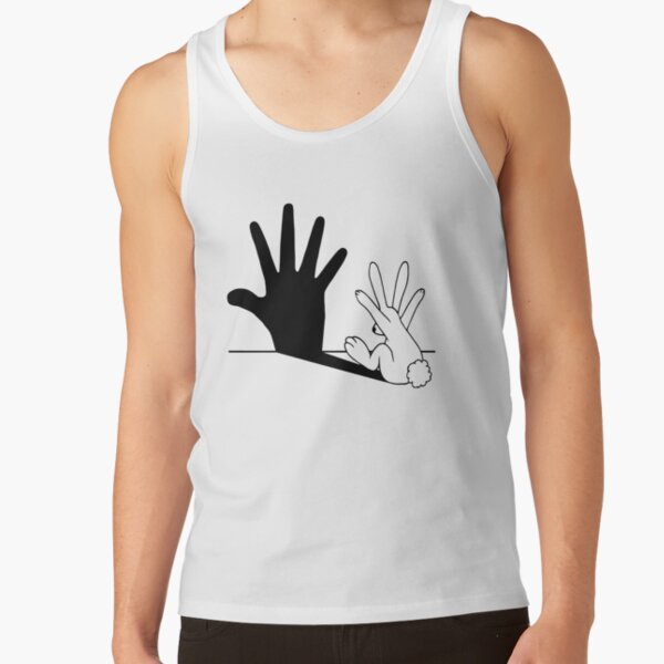 Rabbit Hand Shadow Tank Top
