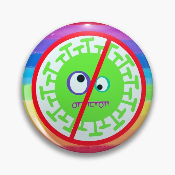 Item preview, Keep out omicron on  rainbow  designed and sold by QuirkyCraftz.