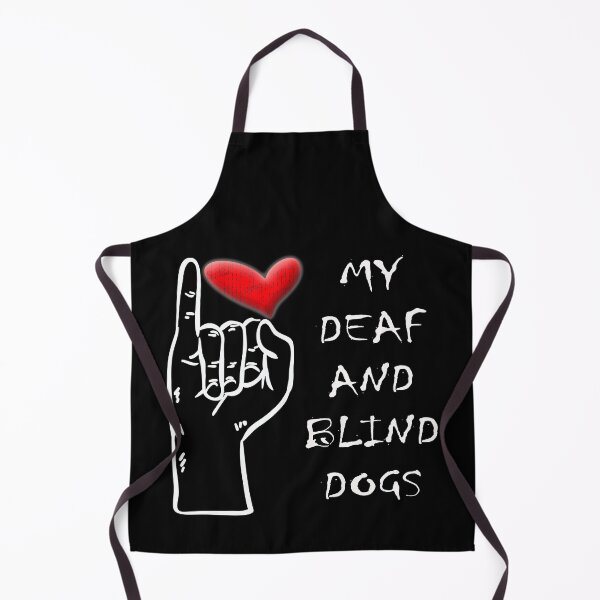 Item preview, i love my deaf and blind dogs designed and sold by Wendiart.