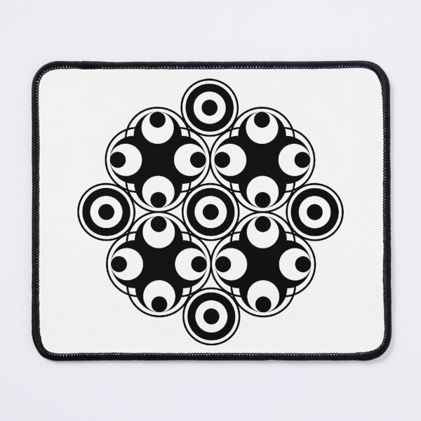 Item preview, Black and White Abstract Art Deco Pattern designed and sold by TMBTM.