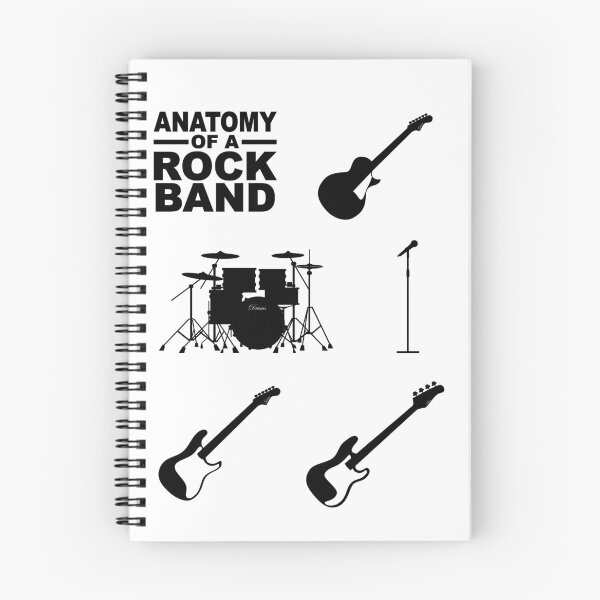 Item preview, Anatomy of a Rock Band designed and sold by Rei-illustrates.