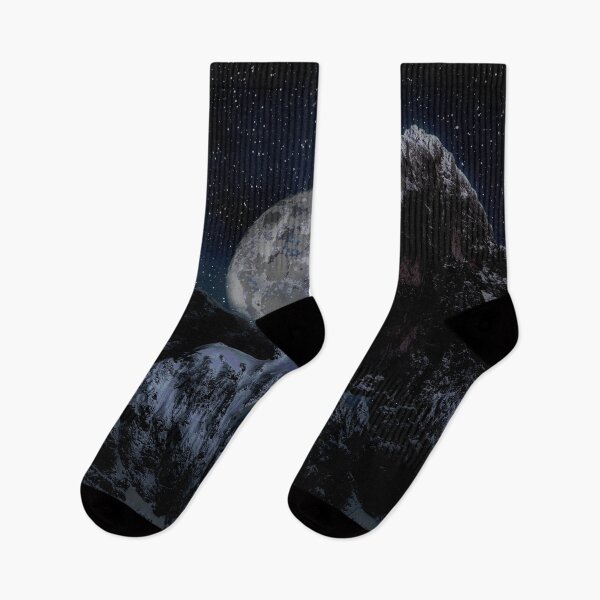Item preview, Rising moon on the mountain designed and sold by 2MB-.
