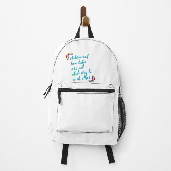 Item preview, “Action and knowledge are not obstacles to each other.” designed and sold by storeAN.