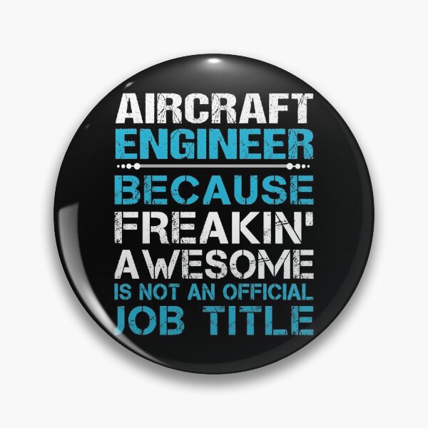 Item preview, Aircraft Engineer T Shirt - Freaking Awesome Job Gift Item Tee designed and sold by oetate4774.