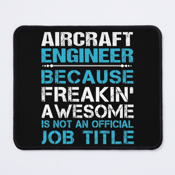Item preview, Aircraft Engineer T Shirt - Freaking Awesome Job Gift Item Tee designed and sold by oetate4774.