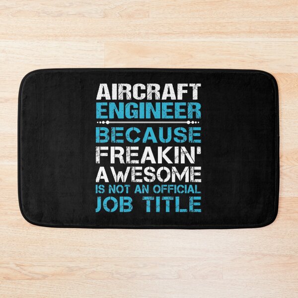 Item preview, Aircraft Engineer T Shirt - Freaking Awesome Job Gift Item Tee designed and sold by oetate4774.